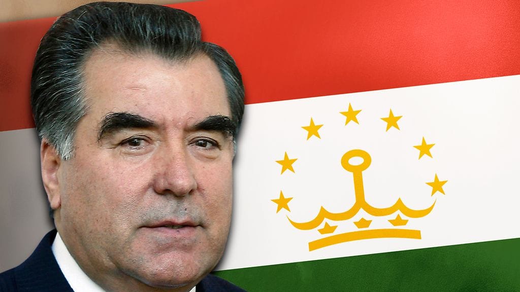 Kuvassa Tadzhikistanin yksinvaltias Emomali Rakhmon.