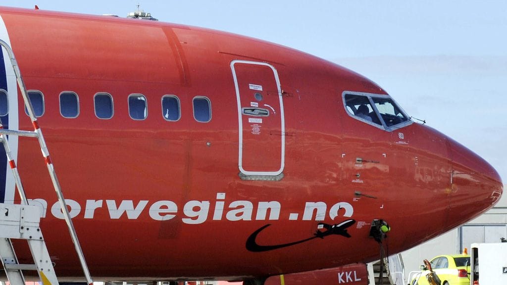 Arkistokuva Norwegianin koneesta.