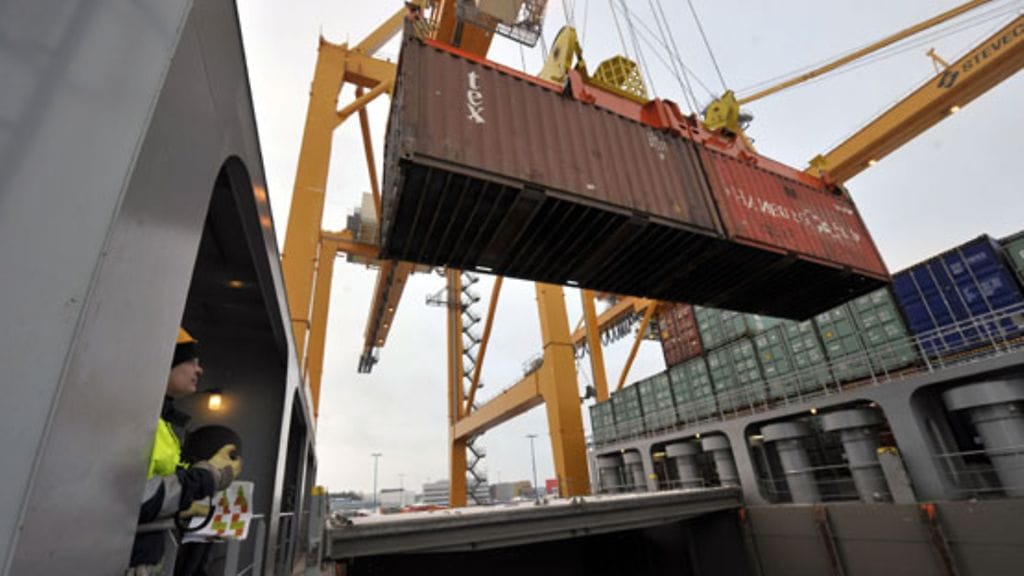 Ahtaajat menevät lakkoon 4.3.2010. Lehtikuva