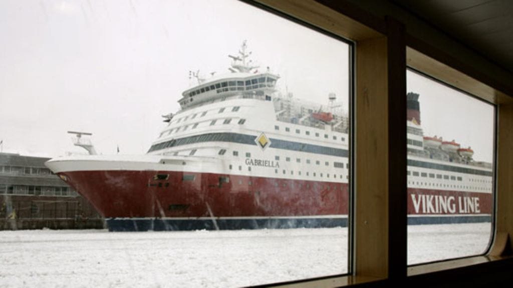 Teknisestä viasta huolimatta Gabriella on aamulla aikataulun mukaan Helsingissä.