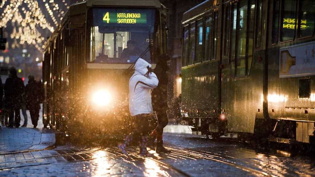 Joulu vietetään Helsingissä todennäköisesti vesisateessa.