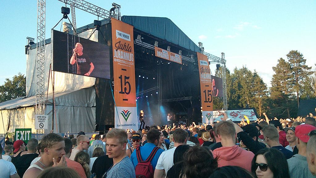 Jämsän Himoksen juhannusjuhlat ovat sujuneet ihmismäärään suhteutettuna rauhallisesti.