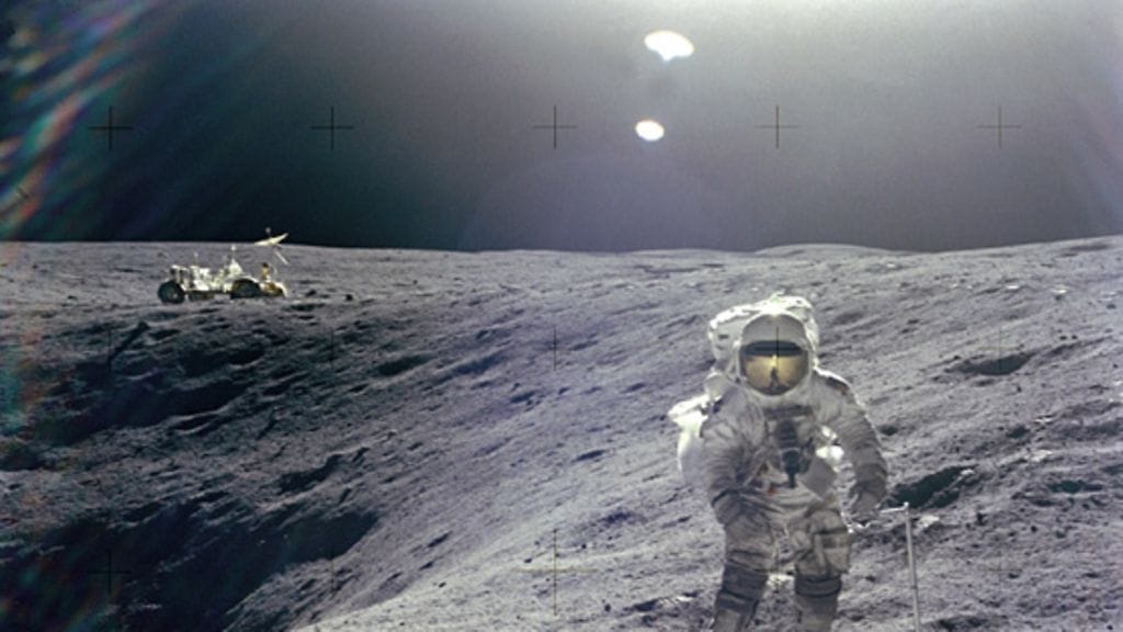 Tänne ollaan palaamassa pitkän tauon jalkaan. Lopullinen tähtäin on paljon kauempana, punaisella planeetalla.