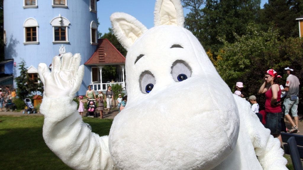 Kuvituskuvaa Muumista.