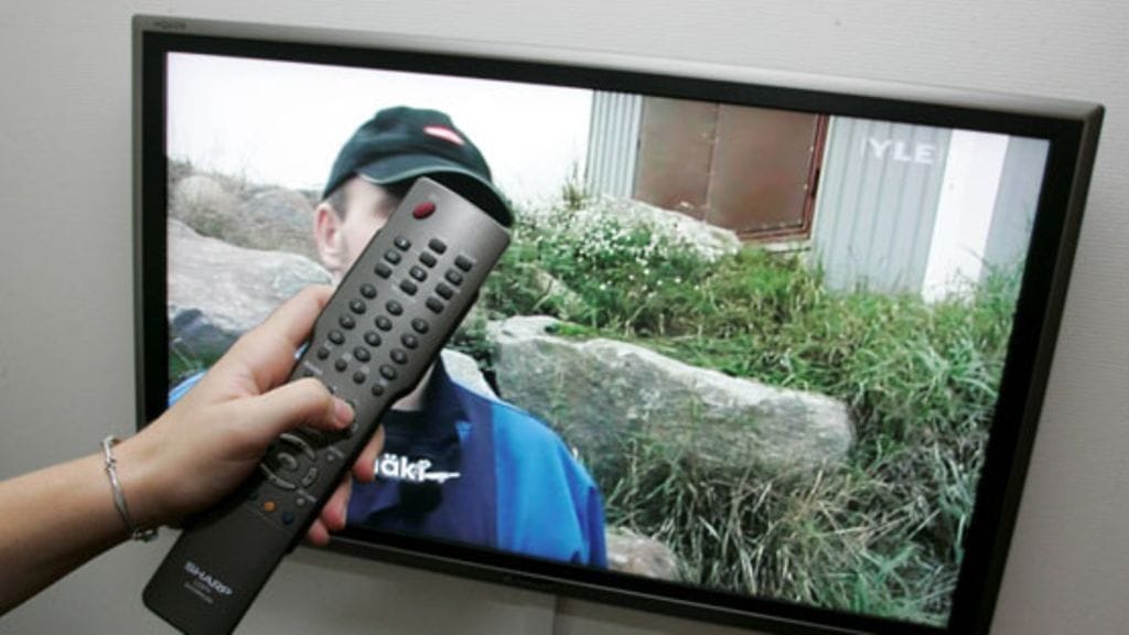 Tv-maksu nousee 14 euroa. (Lehtikuva)