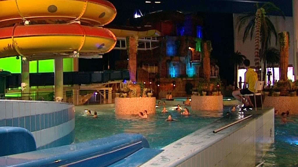 Viihdekeskus Flamingon kylpylä. Arkistokuva.