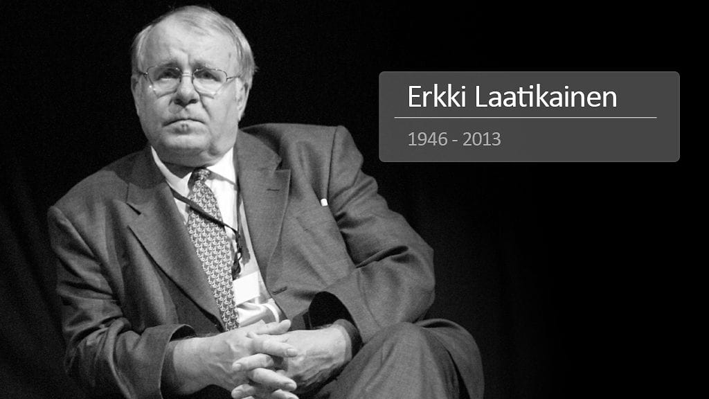 Keskisuomalaisen entinen päätoimittaja Erkki Laatikainen