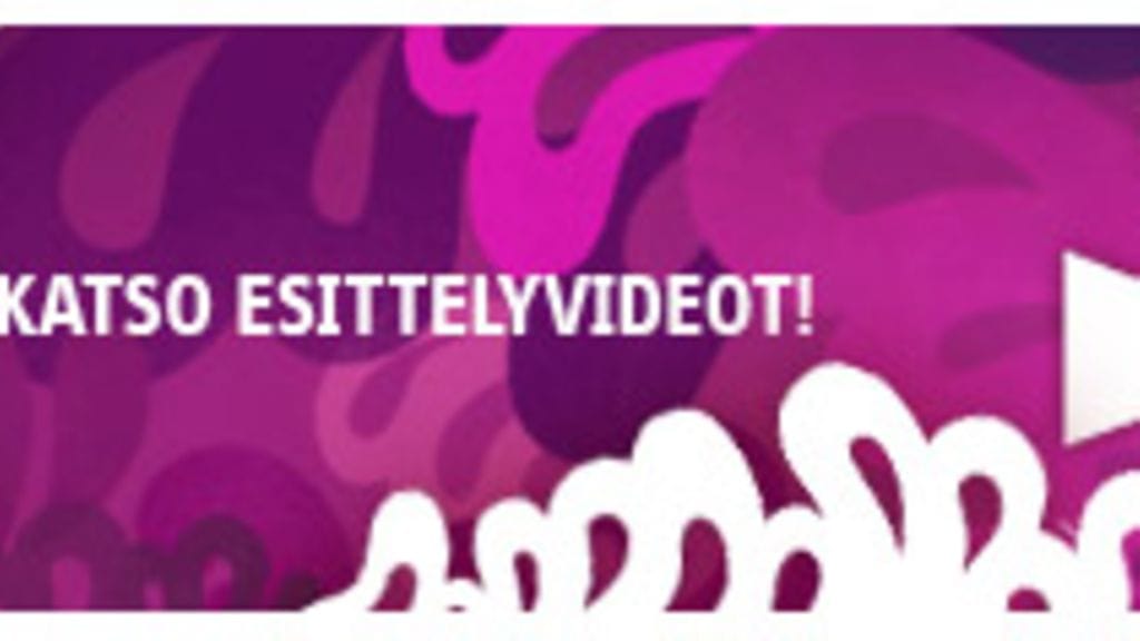 Katso esittelyvideot!