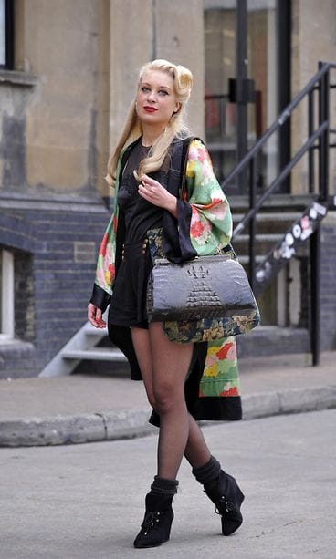 kimono, katutyyli, trendi