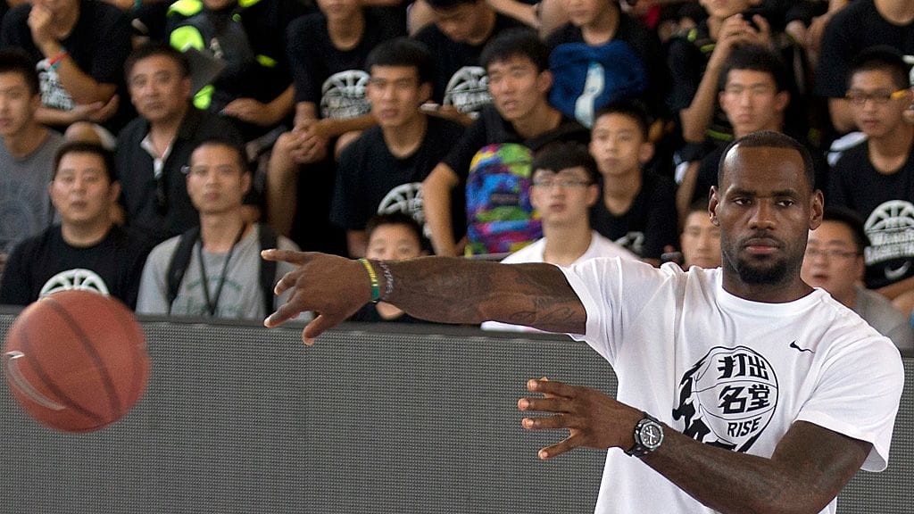 LeBron James on iso nimi Kiinassakin