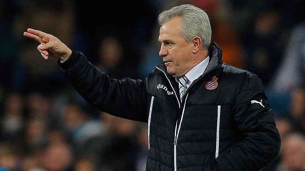 Javier Aguirre Espanyolin valmentajana.
