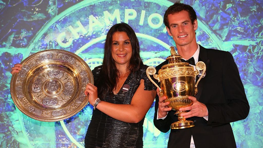 Marion Bartoli ja Andy Murray, Wimbledonin voittajat 2013
