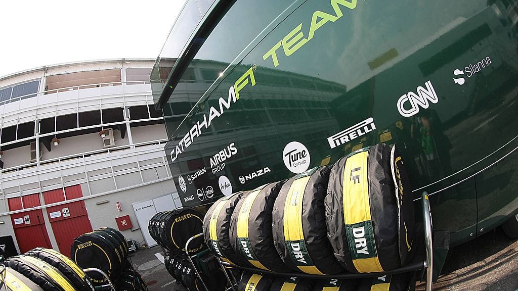 Caterham jätti F1-sarjan kauden 2014 päätteeksi.