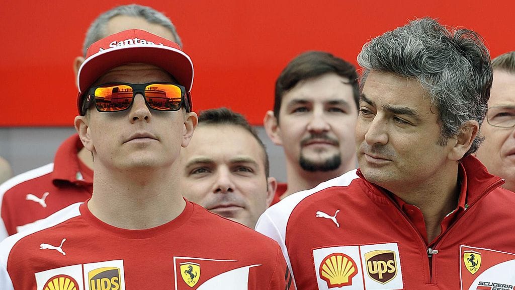Kimi Räikkönen ja Marco Mattiacci