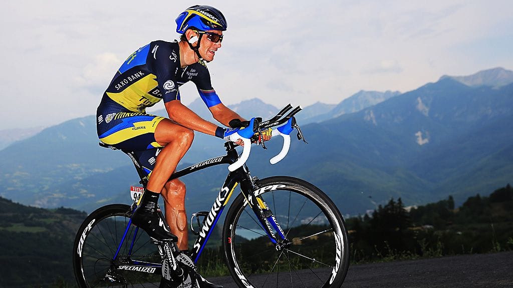Roman Kreuziger Ranskan ympäriajossa vuosi sitten.