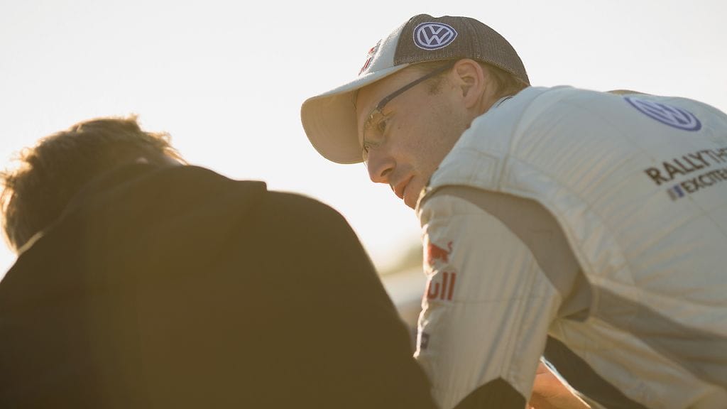 Jari-Matti Latvala putosi kilpailussa seitsemänneksi.