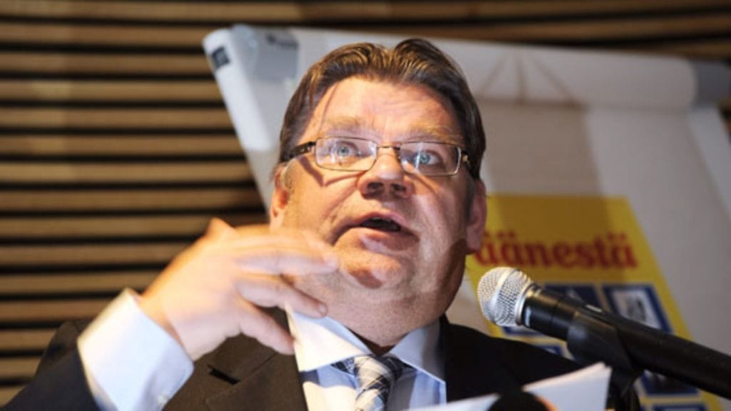 Perussuomalaisten puheenjohtaja Timo Soini esitteli puolueensa kritiikkiä keränneitä kulttuurilinjauksia viime perjantaina.