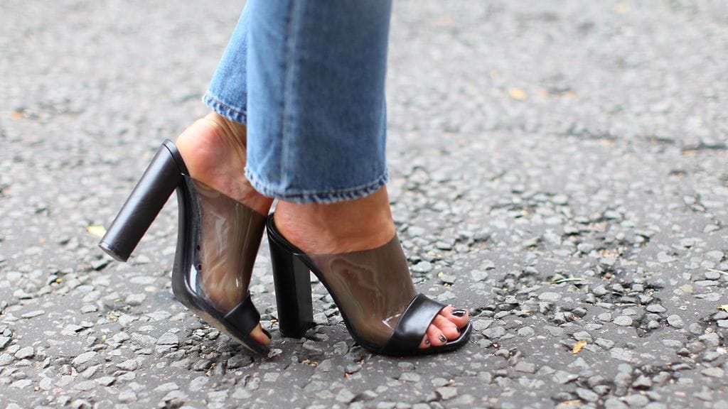 farkut, mules, kengät, korkokengät