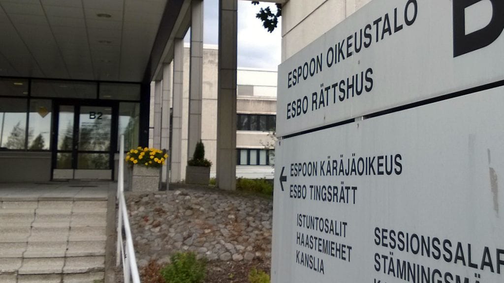 Murhajutun käsittely alkoi tänään Espoon käräjäoikeudessa.