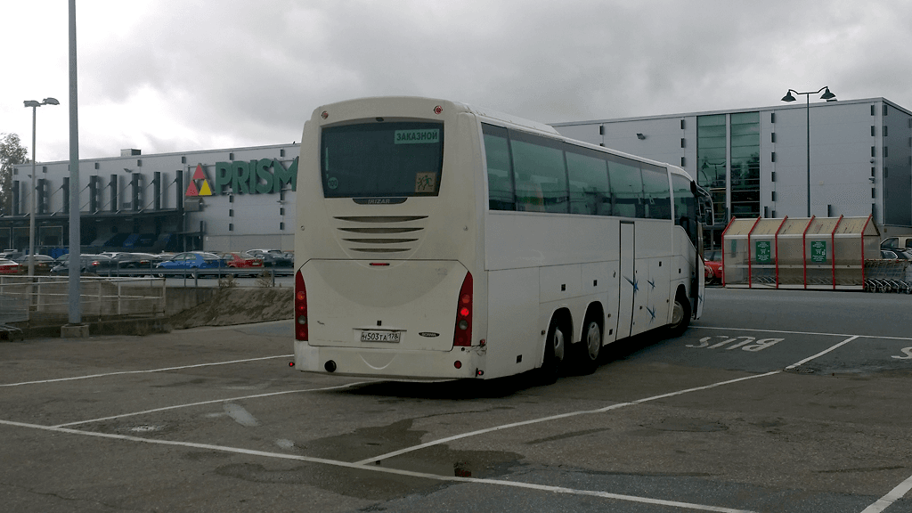 Venäläiset tulevat usein ostosmatkalle Lappeenrantaan. Arkistokuva.