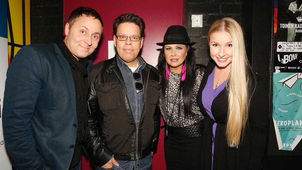 Aikakone-yhtye vuonna 2014.