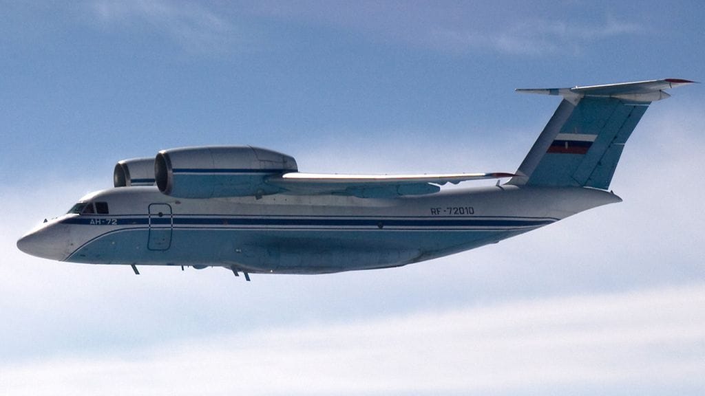 Ilmavoimien mukaan tässä on Suomen ilmatilassa otettu tunnistuskuva ilmatilaa loukanneesta koneesta.