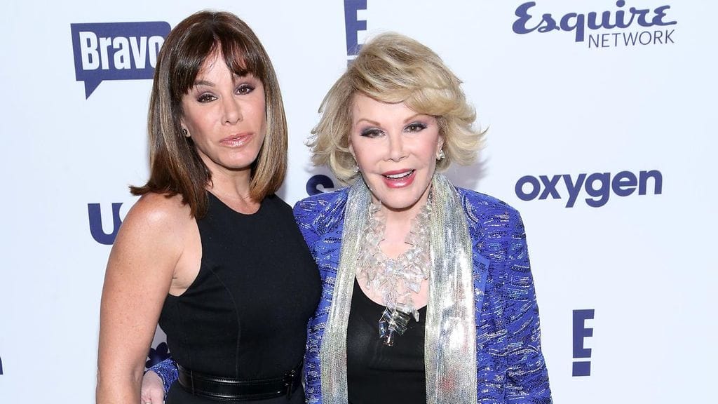 Joan ja Melissa Rivers ovat juontaneet yhdessä keskusteluohjelmaa.