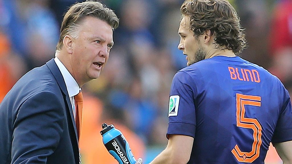 Operoivatko Louis van Gaal (vas.) ja Daley Blind kohta yhdessä myös Manchesterissa?