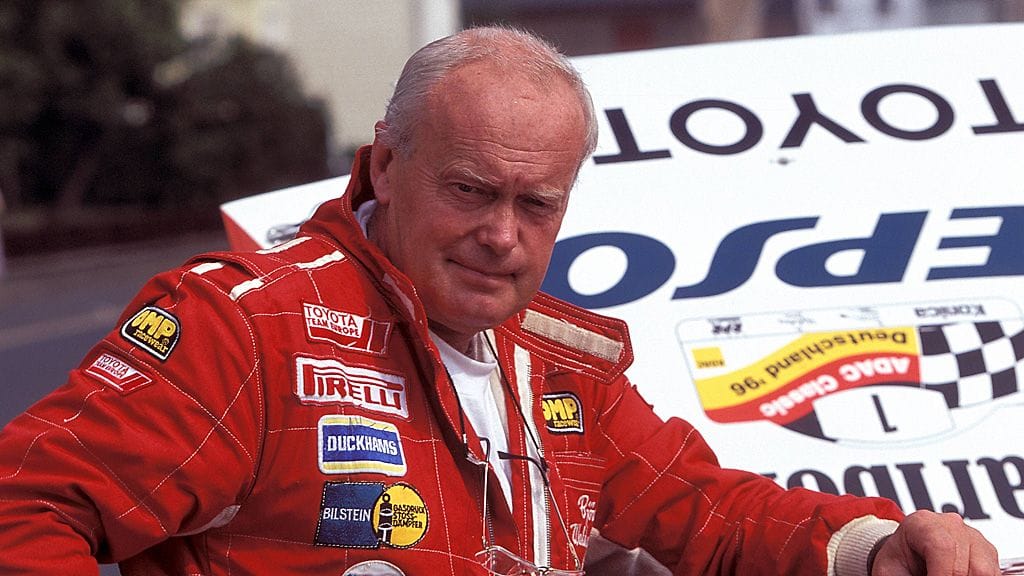 Björn Waldegård vuonna 1996.