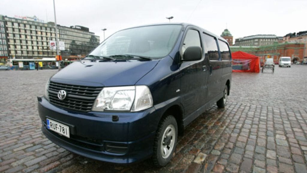 Toyota Hiace siirtynee historiaan. Lehtikuva