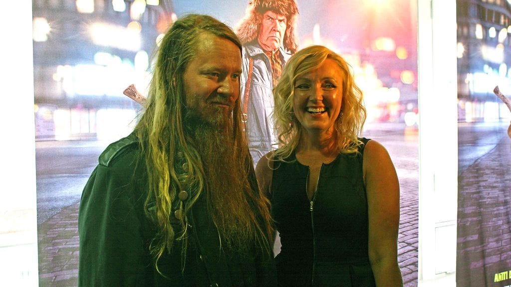 Jouni ja Mari Hynynen avioituivat vuonna 2016.