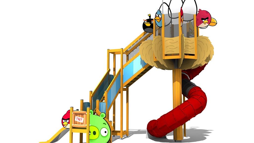 Espoossa ja Rovaniemellä voi ensimmäisenä laskea liukumäkeä vihaisten lintujen kanssa.