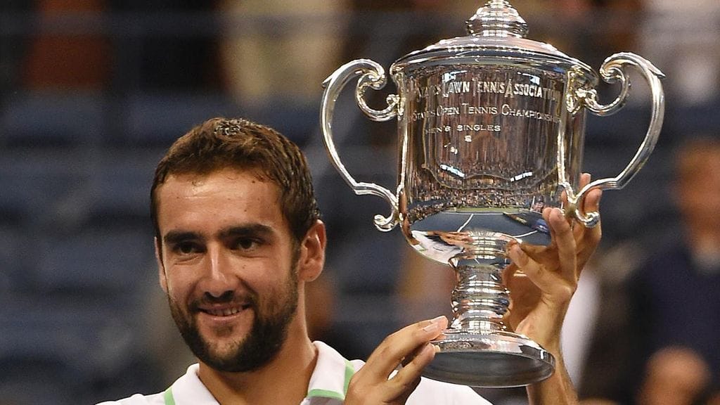Marin Cilic US Openin mestarina 2014