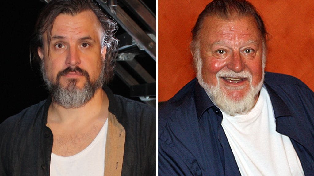 Kristo ja Esko ovat molemmat kasvattaneet roolejaan varten näyttävät parrat.