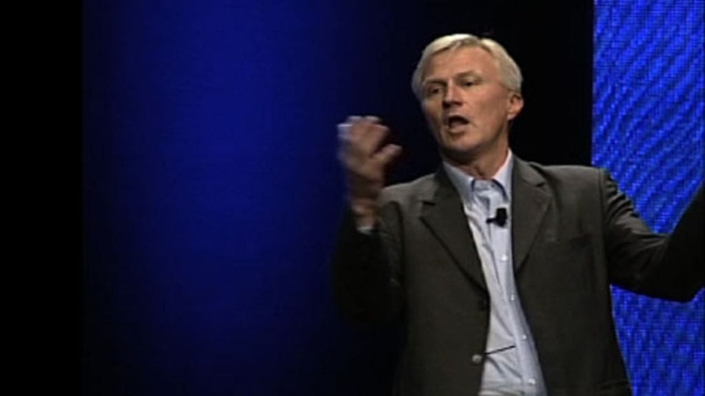 Nokian Anssi Vanjoki Lontoossa 14.9.2010