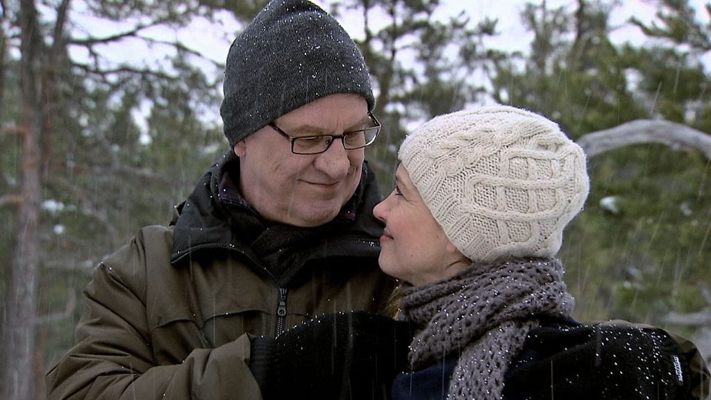 Salatut elämät - Ismo ja Kristiina (Esko Kovero ja Marja Nieminen).