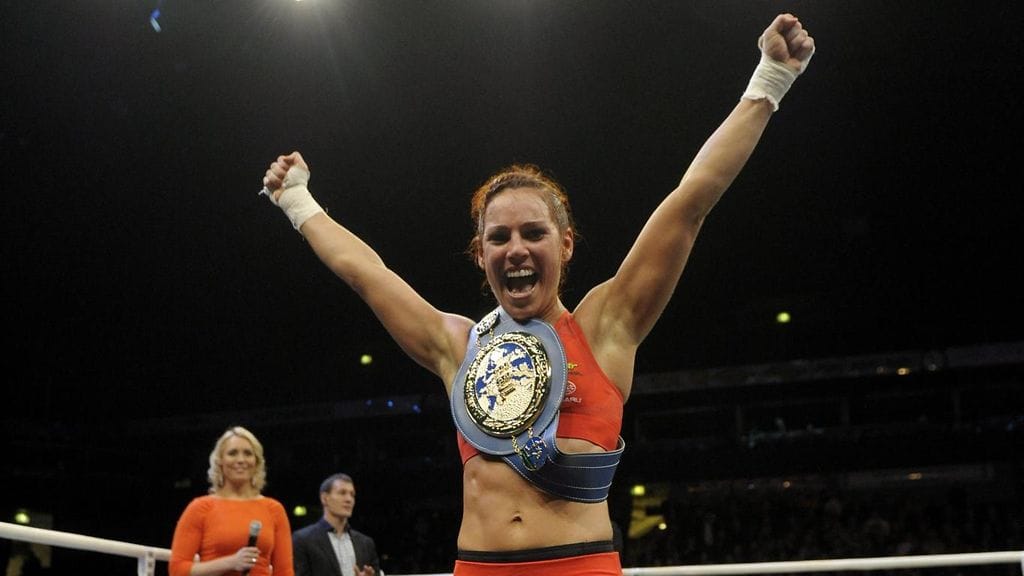 Eva Wahlström tuulettaa Euroopan mestaruuttaan