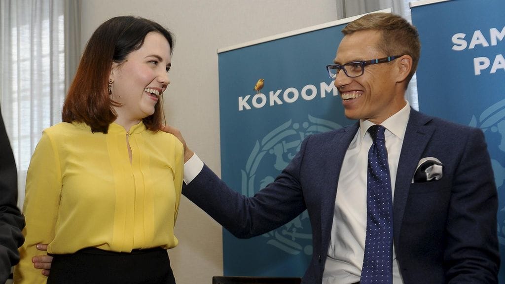 Sanni Grahn-Laasonen ja Alexander Stubb.