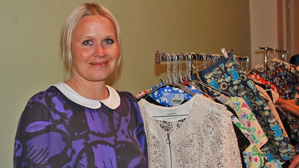 Paola Suhosen Moomin by Ivana Helsinki -mallisto esiteltiin 24.9.