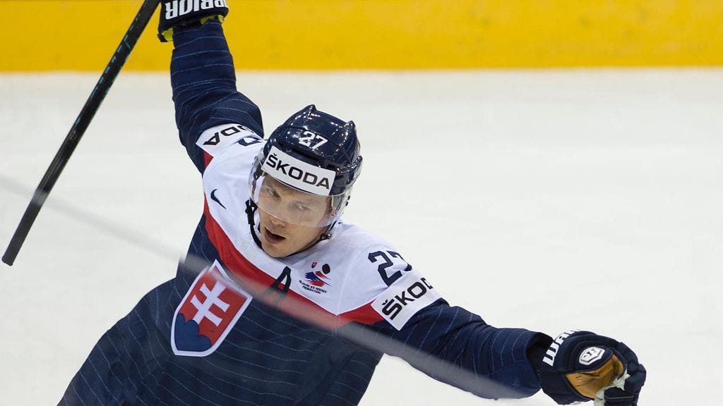 Ladislav Nagy Slovakian maajoukkuepaidassa.