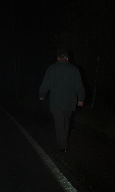 tyyppi ilman heijastimia