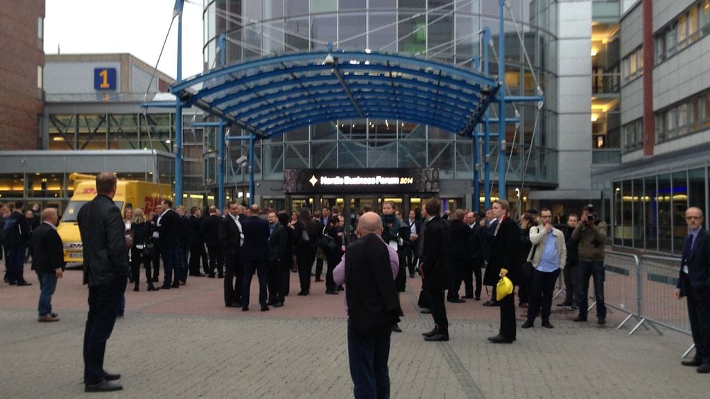 Arnold Schwarzeneggeriä odotettiin innokkaasti Messukeskuksessa