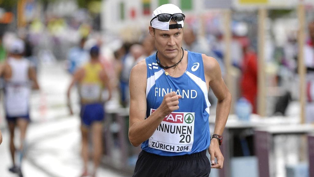 Jarkko Kinnunen on sijoittunut kahdesti olympialaisissa 15:nneksi.