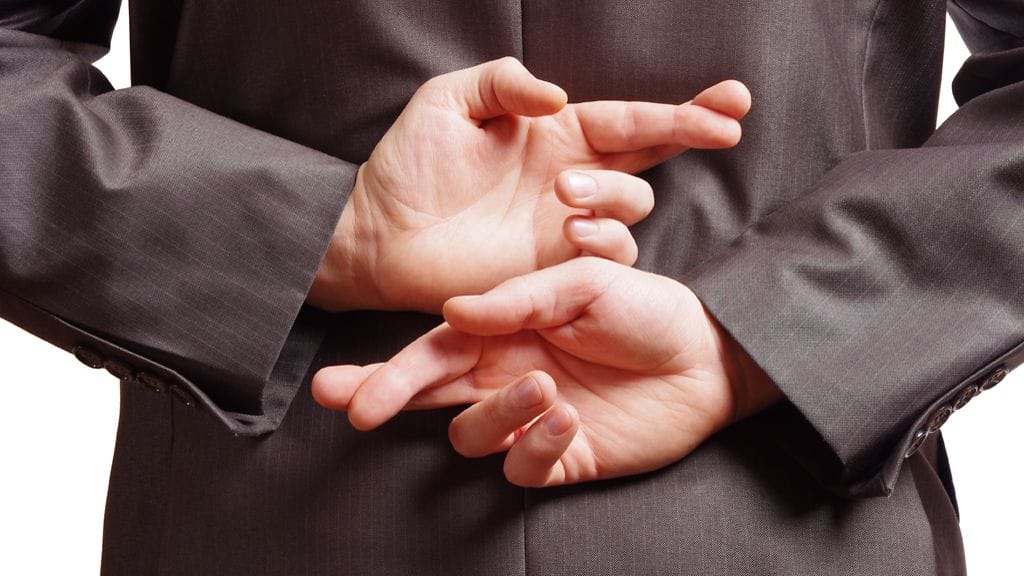 13 merkkiä osoittavat, jos joku yrittää valehdella.