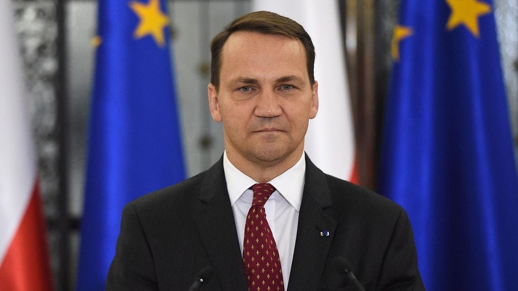 Radoslaw Sikorski työskenteli Puolan ulkoministerinä seitsemän vuotta.