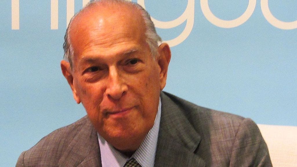 Oscar de la Renta edusti vielä syyskuussa 2014 New Yorkissa.