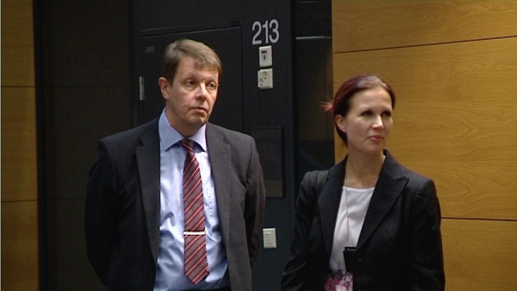 Tutkinnanjohtaja Jukka Haavisto ja yksi Aarnio-syyttäjistä Pihla Keto-Huovinen