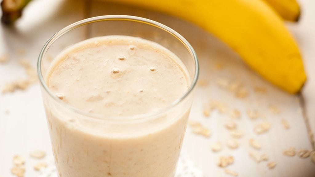 Energiapitoinen smoothie on hyvä aloitus päivälle.