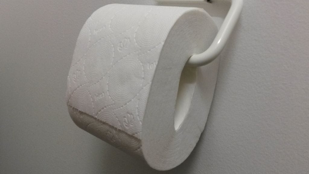 litistetty wc-paperirulla