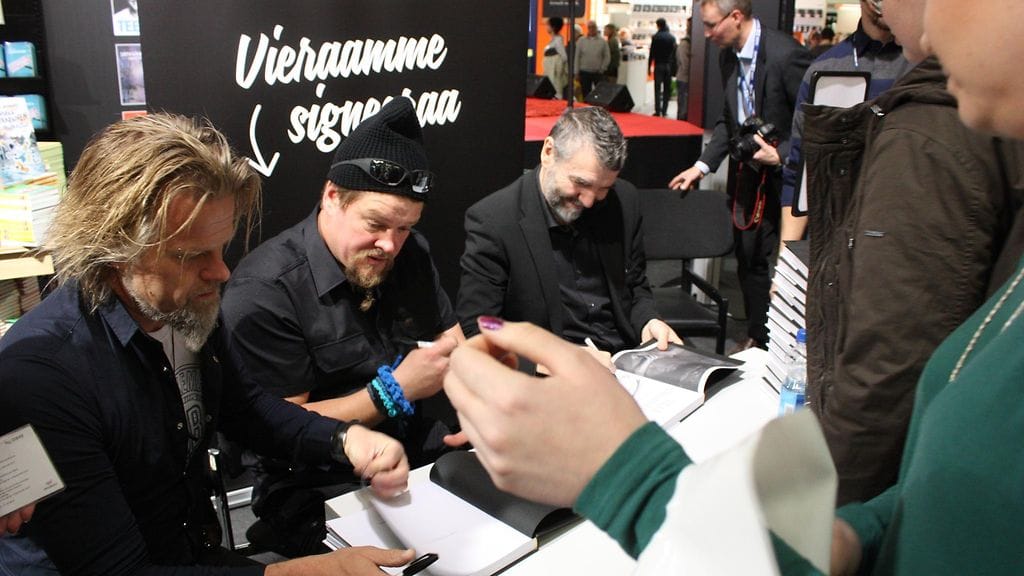 ville haapasalo-kirjamessut3